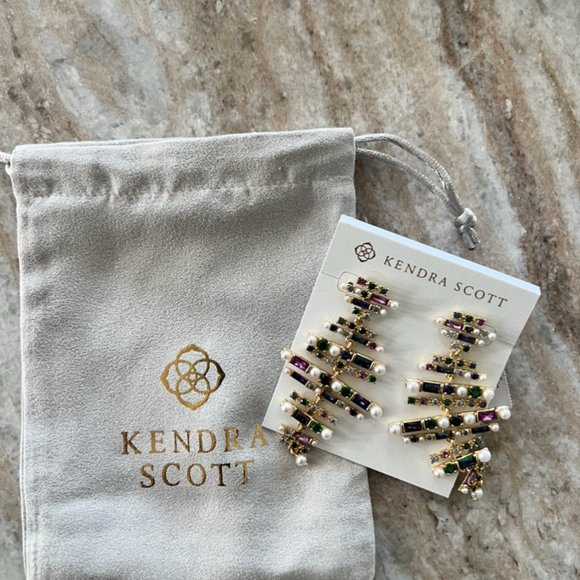 Kendra Scott | Jewelry | Kendra Scott Madelyn Gold Statement Earrings